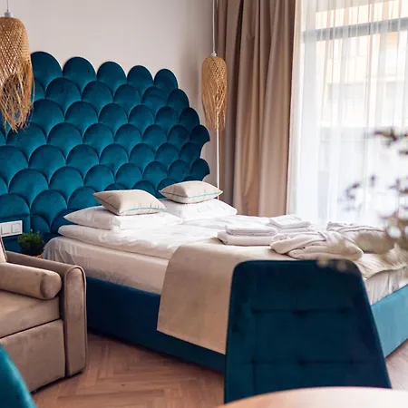 Turkusowa Przystań Z Klimatyzacją - Solny A102 Apartament